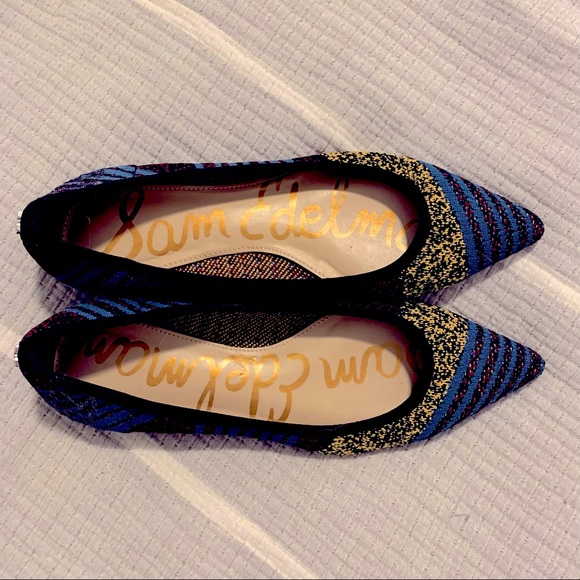 Sam Edelman patterned pointed toe flats - 7 - Picture 4 of 11